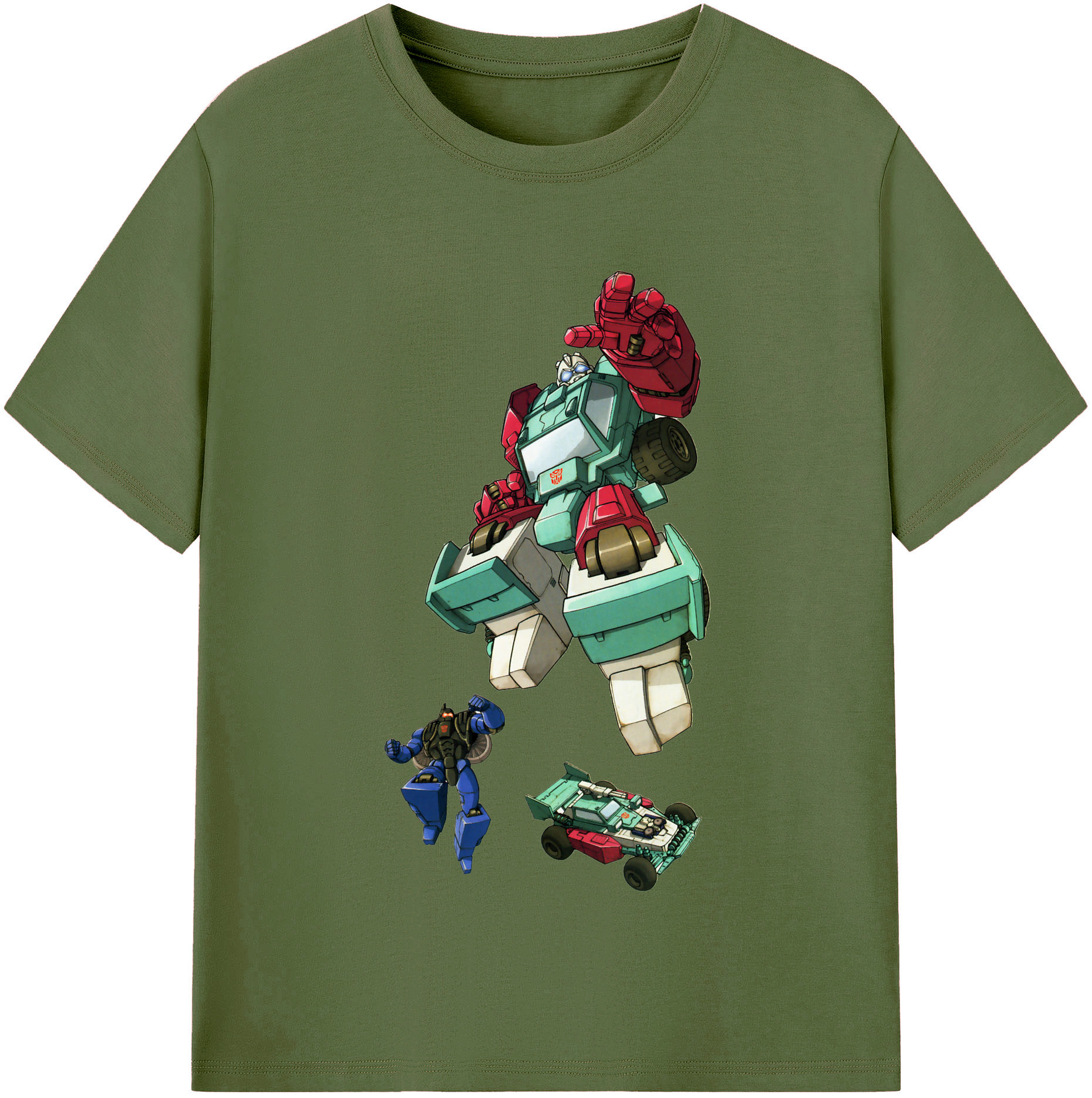（画像用）  綿100％半袖Tシャツ（フロントプリント）